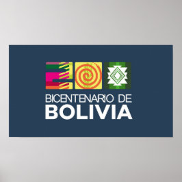 ポスタービセンテナリオ・デ・ボリビア ポスター