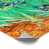 ポスタービンセント・ヴァン・ゴッホ・アイリス1889青い花 ポスター (角)