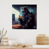 ポスターピザ ポスター (キッチン)