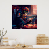 ポスターピザ ポスター (キッチン)