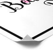 ポスターピンクダリア ポスター (角)