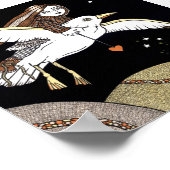 ポスターファンシーアートプリント ポスター (角)