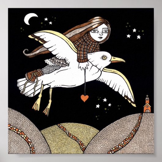 ポスターファンシーアートプリント ポスター (正面)