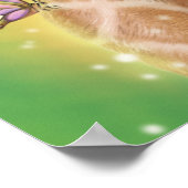 ポスターファンタジーポートレート女性キリンcanvas prin ポスター (角)