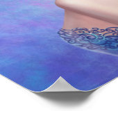 ポスターファンタジー冬の女性、美しい雪の女王 ポスター (角)