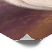 ポスターファンタジー女性ポートレート鹿 ポスター (角)