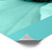 ポスターフラワー色彩の鮮やかズフラワー4 ポスター (角)