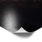 ポスターフリシア馬ゴシック戦争馬 フォトプリント            (角)