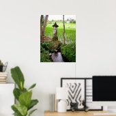 ポスターフル(18インチx 24インチ)田テンプルバリ ポスター (ホームオフィス)