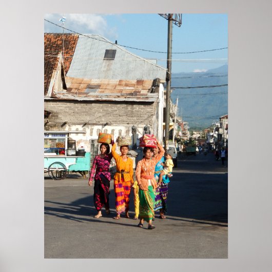 ポスターフル（18インチx 24インチ） Singaraja Bali Indonesia ポスター (正面)