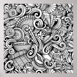 ポスターフード日本のアートを彩る ポスター