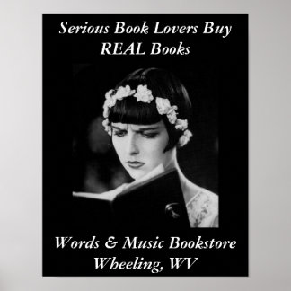 ポスターブック愛好家の本屋はWVを駆け回る。 ポスター