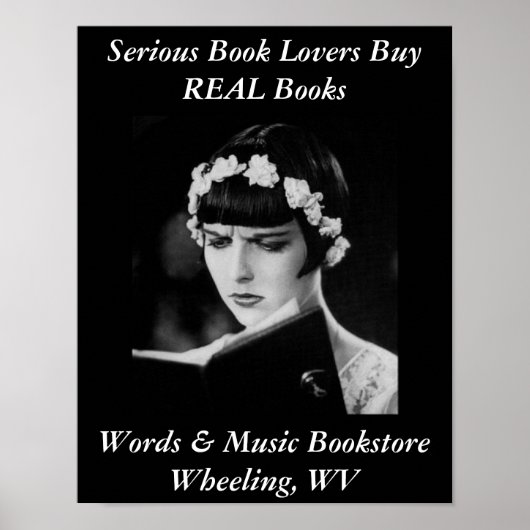 ポスターブック愛好家の本屋はWVを駆け回る。 ポスター (正面)