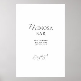 ポスターブライダルシャワーエレガントスタイル。 ポスター