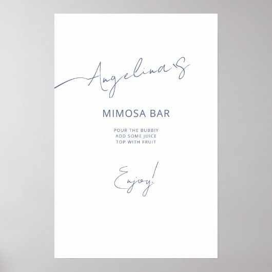 ポスターブライダルシャワーエレガントスタイル。 ポスター (正面)