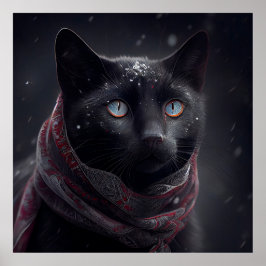 ポスターブラック猫 ポスター