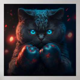 ポスターブラック猫 ポスター