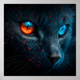 ポスターブラック猫 ポスター