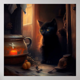 ポスターブラック猫 ポスター