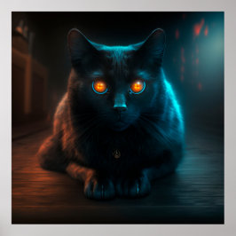 ポスターブラック猫 ポスター
