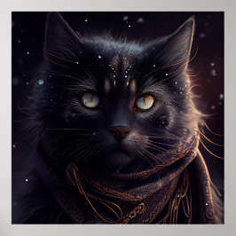 ポスターブラック猫 ポスター