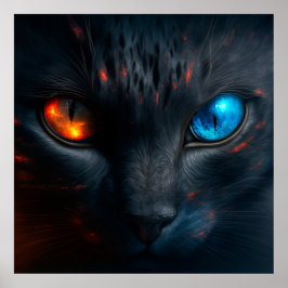 ポスターブラック猫 ポスター