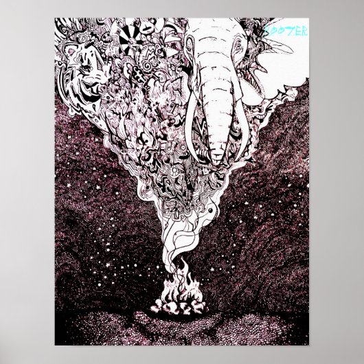 ポスタープリントオリジナル作品 ポスター (正面)