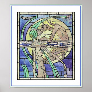 ポスタープリント:夏 – by Margaret Macdonald ポスター