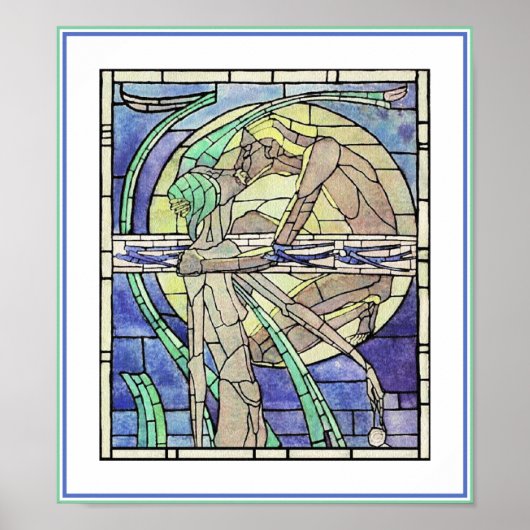 ポスタープリント：夏 – by Margaret Macdonald ポスター (正面)