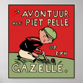 ポスタープリント: Piet Pelleの自転車冒険 ポスター