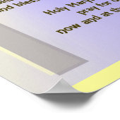 ポスターヘイルメアリー祈りの言葉 ポスター (角)