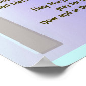 ポスターヘイルメアリー祈りの言葉 ポスター (角)