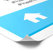 ポスターベビーシャワーインスタグラムカスタム自撮りフレーム ポスター (角)