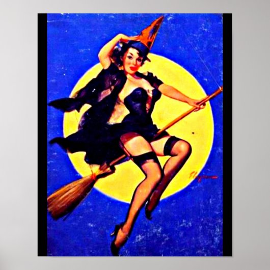 ポスターホリデーアート – ヴィンテージハロウィーン15 ポスター (正面)