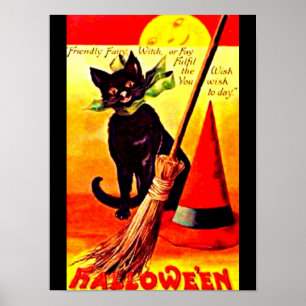 ポスターホリデーアート – ヴィンテージハロウィーン17 ポスター
