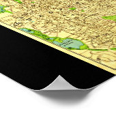 ポスターボストンマップ–6 ポスター (角)