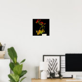 ポスターボタニカルアートメアリーデラニー22 ポスター (ホームオフィス)