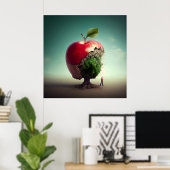 ポスターポンメ ポスター (ホームオフィス)