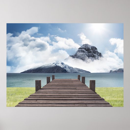 ポスターマウンテンシーン ポスター (正面)