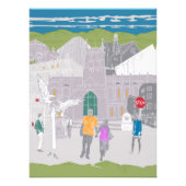 ポスターマルヴァーンアートワークイラストレーション フォトプリント (正面)