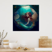 ポスターマーメイド ポスター (キッチン)