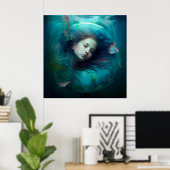 ポスターマーメイド ポスター (ホームオフィス)