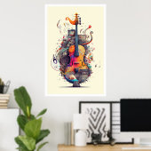 ポスターミュージックパーティー ポスター (ホームオフィス)