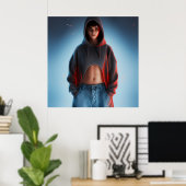 ポスターモードジーンズ ポスター (ホームオフィス)