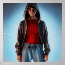 ポスターモードジーンズ