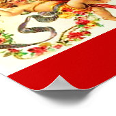 ポスターラブアート – ヴィンテージバレンタイン11 ポスター (角)