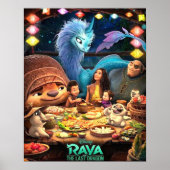 ポスターラヤと最後のドラゴンエステティック ポスター (正面)