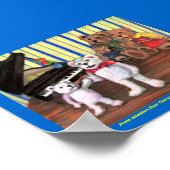 ポスターリトルベア初のピアノレッスン ポスター (角)