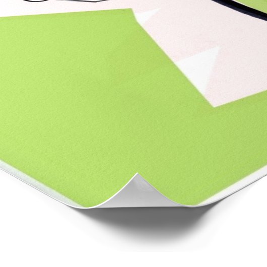 ポスターレーヌグラウインスパイアイラストレーション ポスター (角)