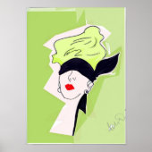 ポスターレーヌグラウインスパイアイラストレーション ポスター (正面)